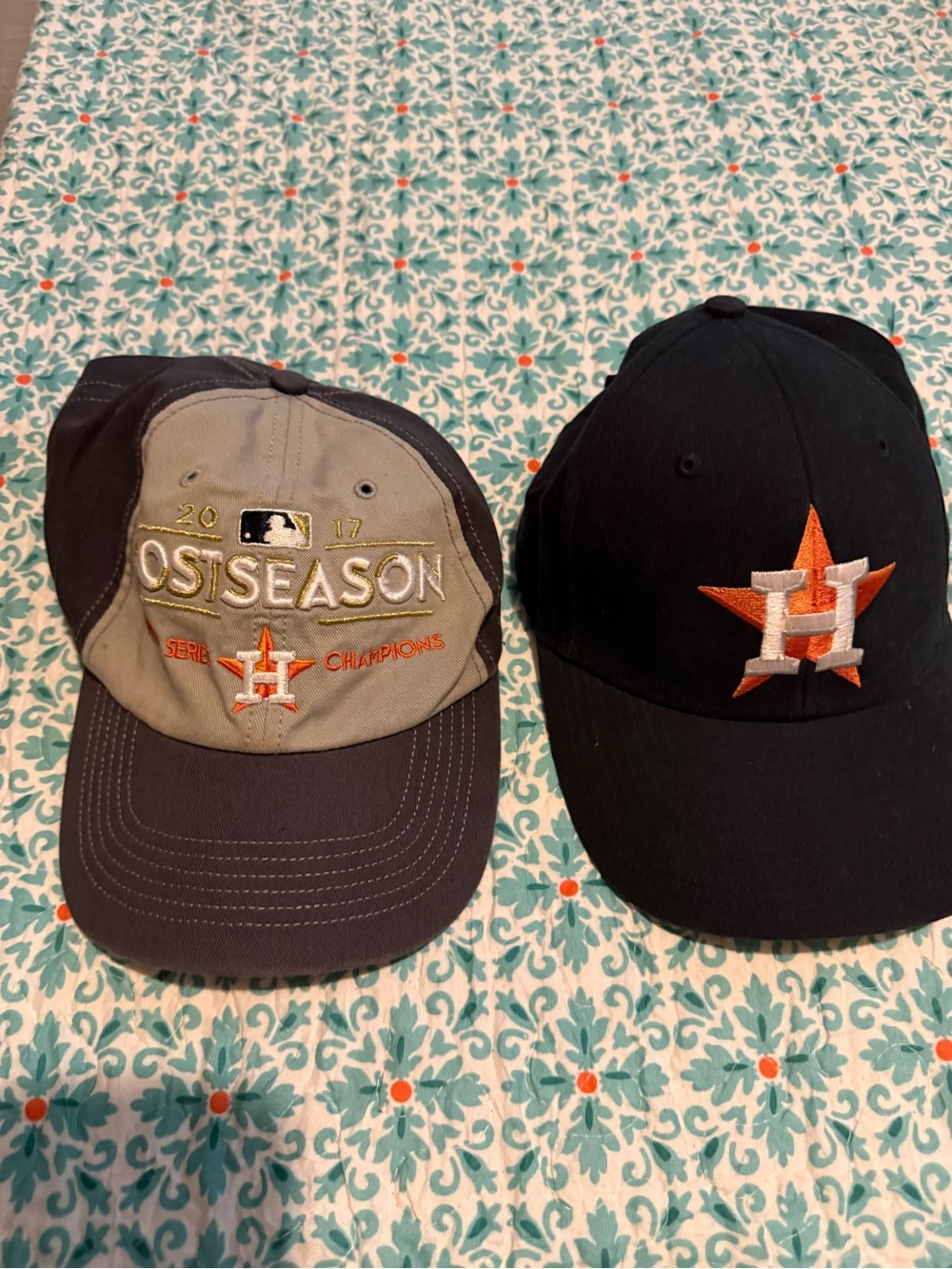 Houston Astros Men’s Baseball Cap - Black and Gray